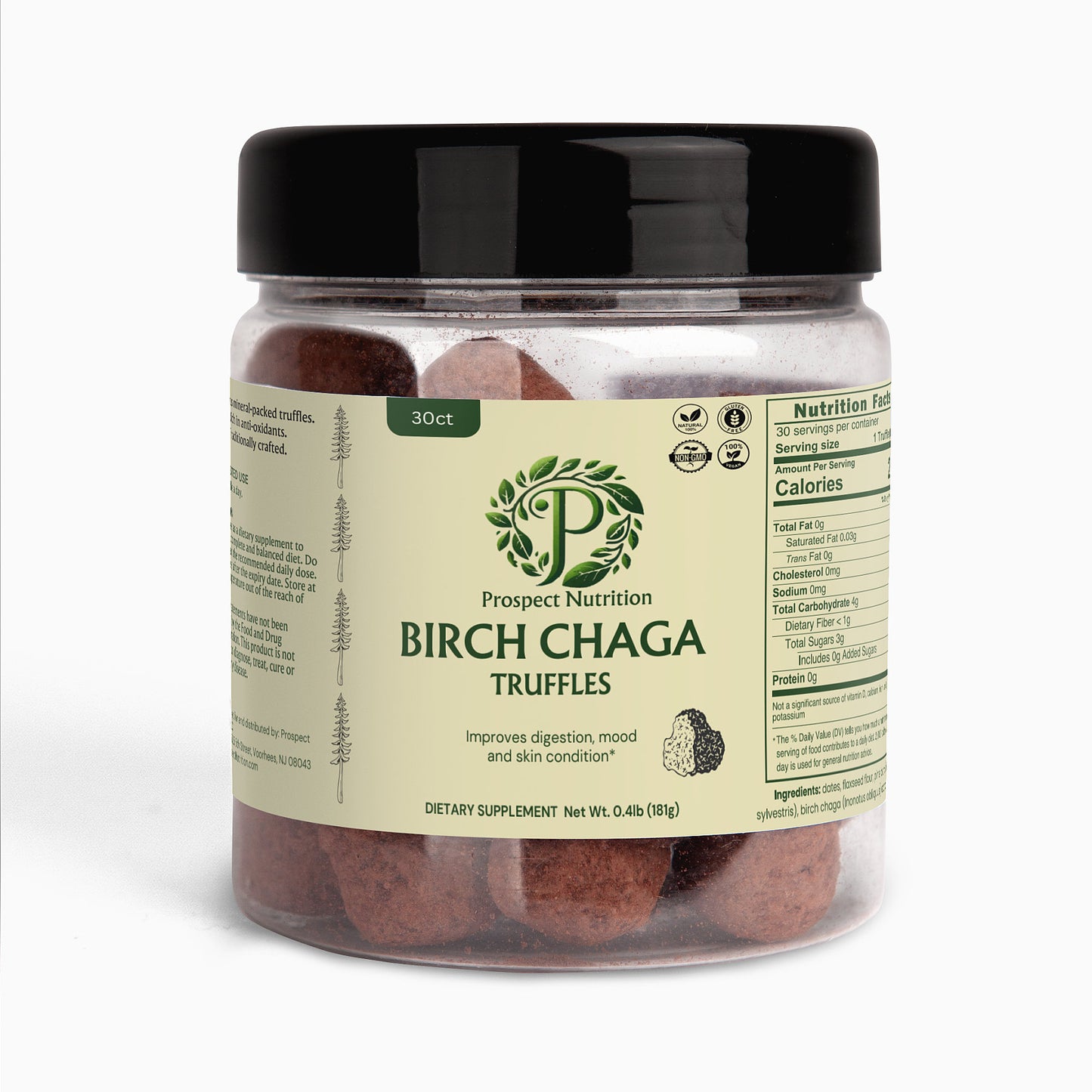 Birch Chaga Chocolate Truffles